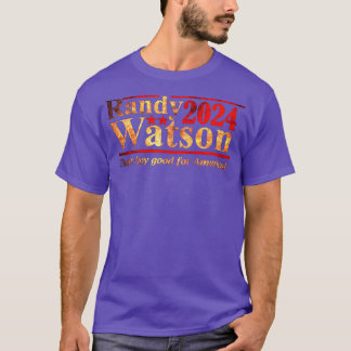 T-shirt Clair Vintage Randy Watson 2024 Ce Garçon Bon