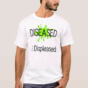 T-shirt Claire est malade et contrariée