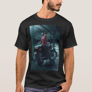 T-shirt Claire Redfield Resident Evil 2 Moto