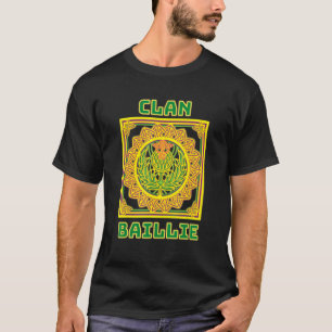 T-shirt Clan Baillie Scottish Celtic Thistle