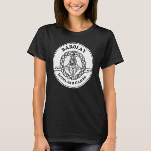 T-shirt Clan Barclay Scottish Thistle Highland Games