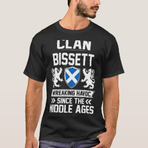 T-shirt Clan Bissett Scottish Family Clan Scotland Wreakin
