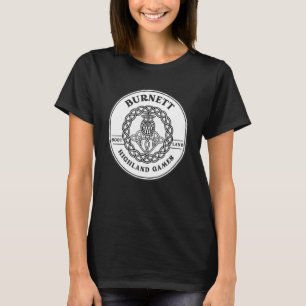 T-shirt Clan Burnett Scottish Thistle Highland Games