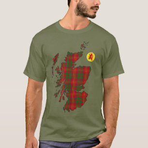 T-shirt Clan Burns [EDIT] Carte Tartan