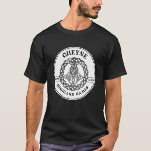 T-shirt Clan Cheyne Scottish Thistle Highland Games