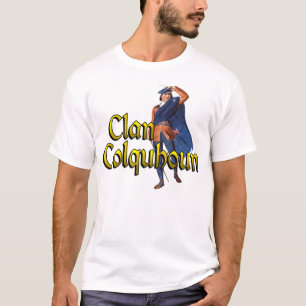 T-shirt Clan Colquhoun Highland Games Chemises