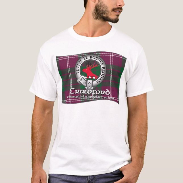 T-shirt Clan de Crawford (Devant)