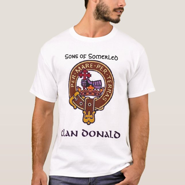 T-shirt Clan Donald MacDonald de Glencoe (Devant)