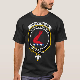 T-shirt Clan écossais Armstrong Crest Tartan