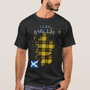 T-shirt Clan écossais de Barclay Tartan Écosse