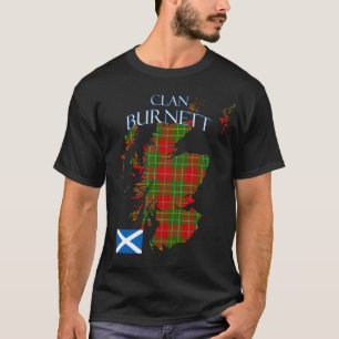 T-shirt Clan écossais de Burnett Tartan Écosse