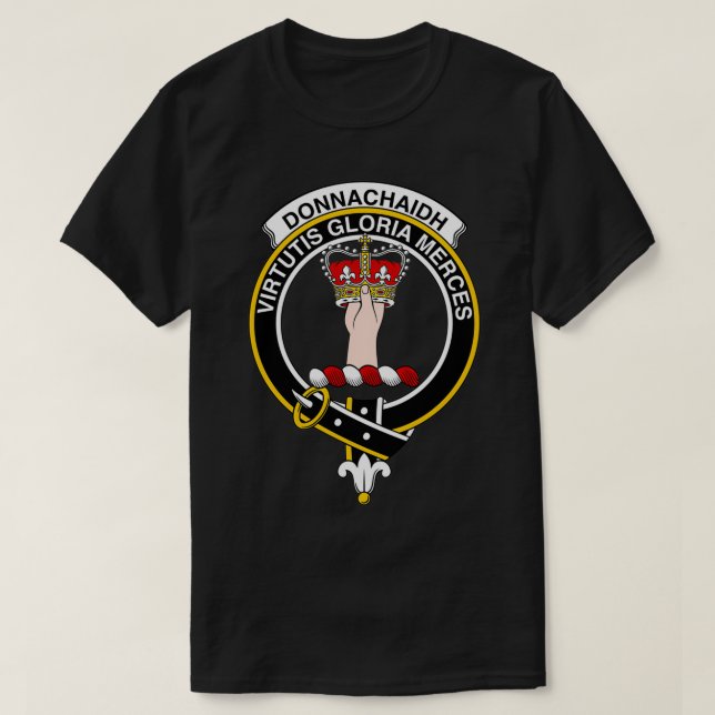 T-shirt Clan écossais de Donnachaidh Crest (Design devant)