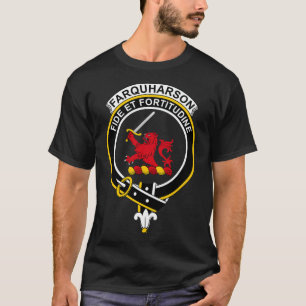 T-shirt Clan écossais de Farquharson Crest Tartan