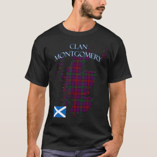 T-shirt Clan écossais de Montgomery Tartan Écosse