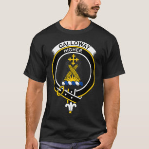 T-shirt Clan écossais de Tartan Crest de Galloway