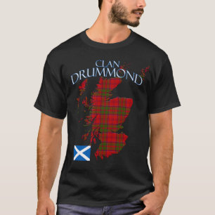 T-shirt Clan écossais Drummond Tartan Écosse
