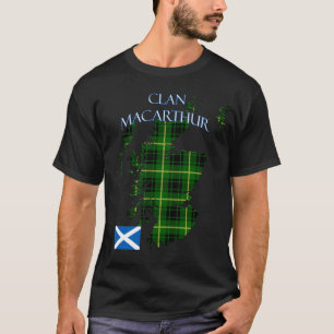 T-shirt Clan écossais MacArthur Tartan Écosse