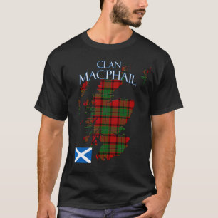 T-shirt Clan écossais MacPhail Tartan Écosse