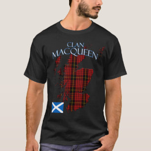 T-shirt Clan écossais MacQueen Tartan Écosse