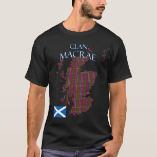 T-shirt Clan écossais MacRae Tartan Écosse