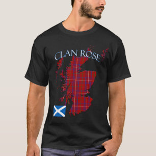 T-shirt Clan écossais rose Tartan Écosse