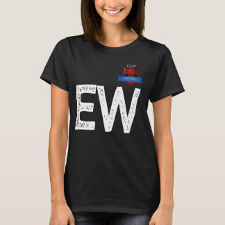 T-shirt Clan Ewing E et Lettre W Family Matching