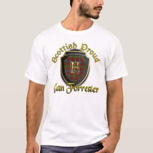 T-shirt Clan Forrester Chemises écossaises fières
