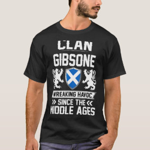 T-shirt Clan Gibsone Scottish Family Clan Scotland Wreakin