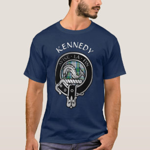 T-shirt Clan Kennedy Crest & Dress Tartan
