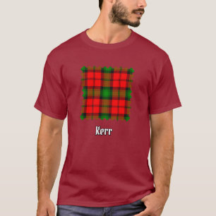 T-shirt Clan Kerr Tartan