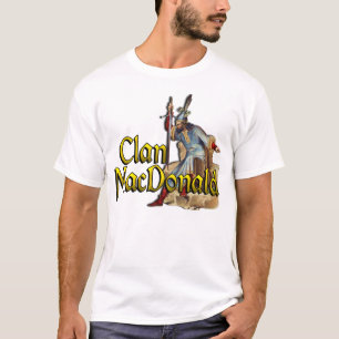 T-shirt Clan MacDonald Old Scottish Highland Games