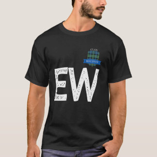 T-shirt Clan MacEwen E et W Family Matching