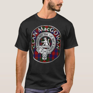 T-shirt Clan MacGowan Crest Tartan 1
