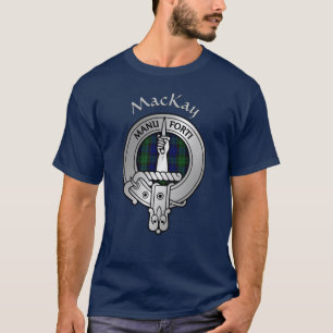 T-shirt Clan MacKay Crest & Tartan