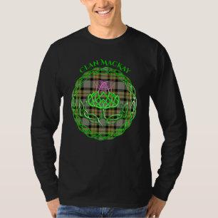 T-shirt Clan Mackay Scottish Tartan Celtic Thiston