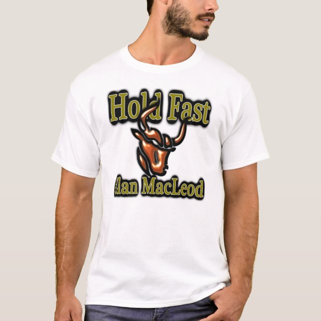 T-shirt Clan MacLeod tient des Jeux Fast Highland (Devant)