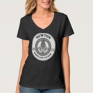 T-shirt Clan Newton Scottish Thistle Highland Games