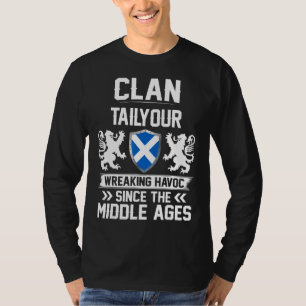 T-shirt Clan Tailyour Scottish Family Clan Scotland Wreaki