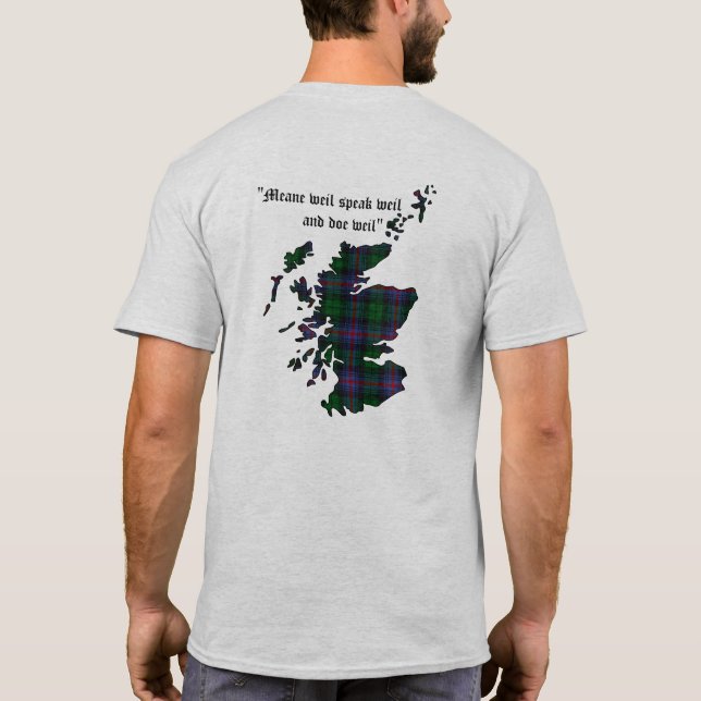 T-shirt Clan Urquhart Adulte (Dos)
