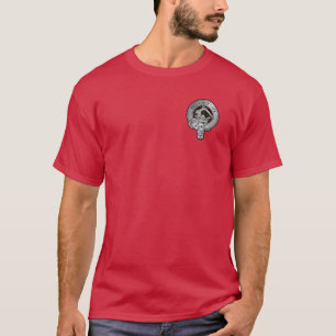 T-shirt Clan Wallace Crest & Tartan