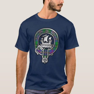 T-shirt Clan Wood Crest & Tartan