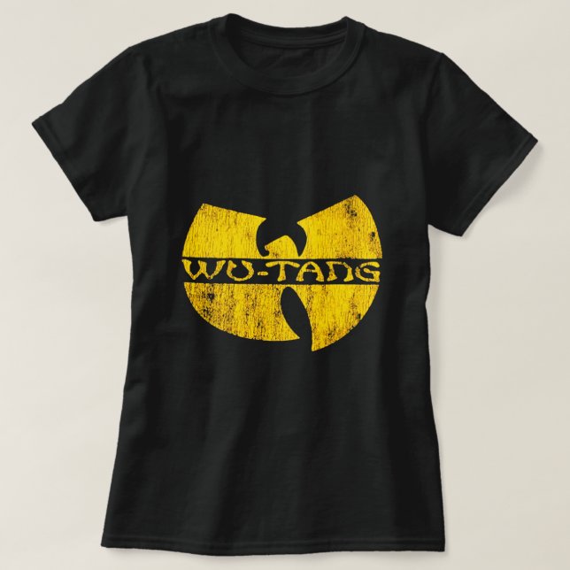T-shirt Clan Wutang Retro (Design devant)