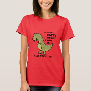 T-shirt Clap T-Rex II