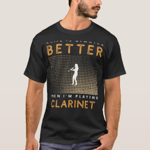 T-shirt Clarinet Chronicles : Jazzing Up Lifes Symphony!