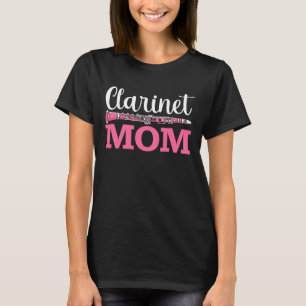 T-shirt Clarinet Maman - Fête des Mères Clarinette Basse J
