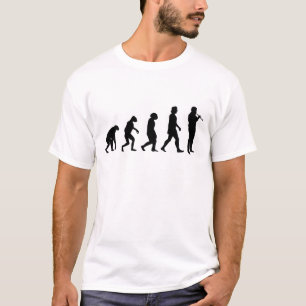 T-shirt Clarinetist Evolution Clarinet Concert Band