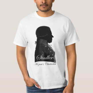 T-shirt Clarinettiste Anton Stadler et compositeur Mozart