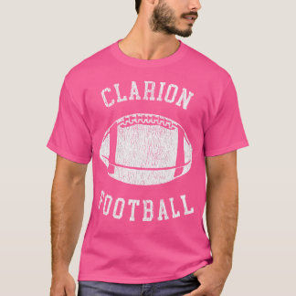 T-shirt Clarion Football Distressed 80'S Rétro