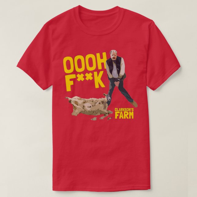 T-shirt Clarksons Farm Oooh Fk (Design devant)