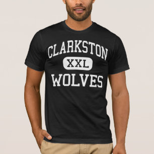 T-shirt Clarkston - loups - junior - Clarkston Michigan